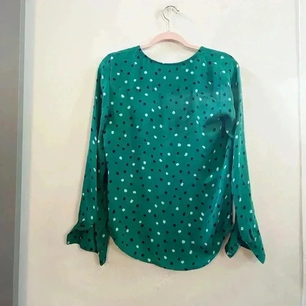 J.crew silk blouse‎ 0